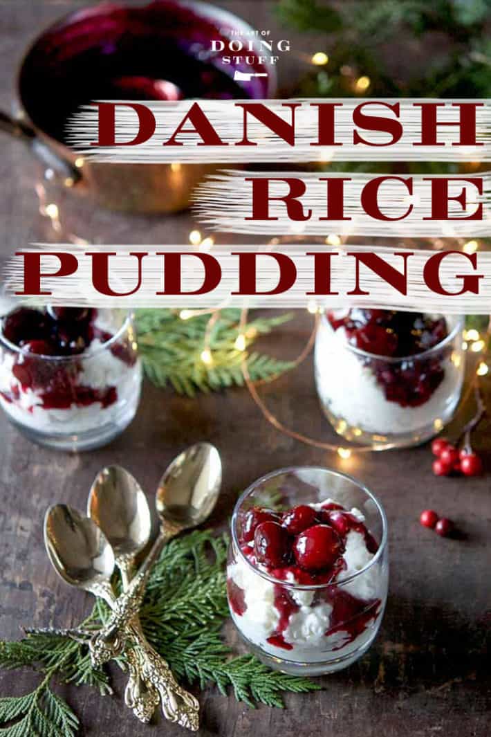 Risalamande - A Danish Christmas Eve Dessert.