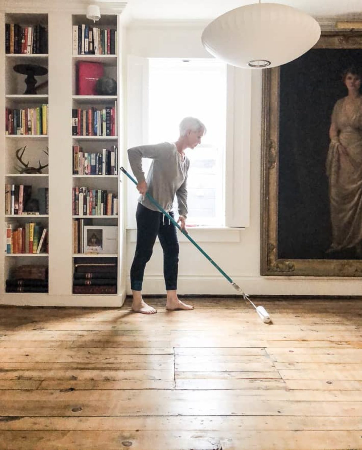 A Modern Way To Refinish Old Floors