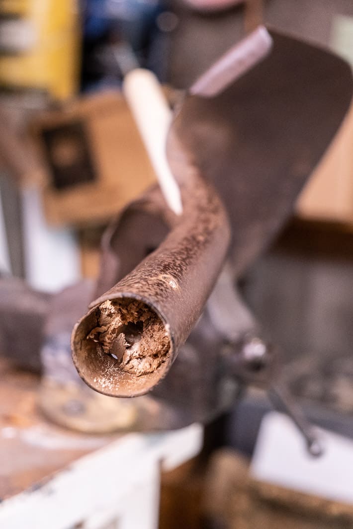 Removing the wedged in wood from a broken shovel handle is a difficult job, but it IS doable with these tips.