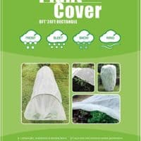 Gardaner Plant Covers Freeze Protection & Plant Blanket Fabric 8Ft x 24Ft Rectangle Plant Cover for Cold Weather