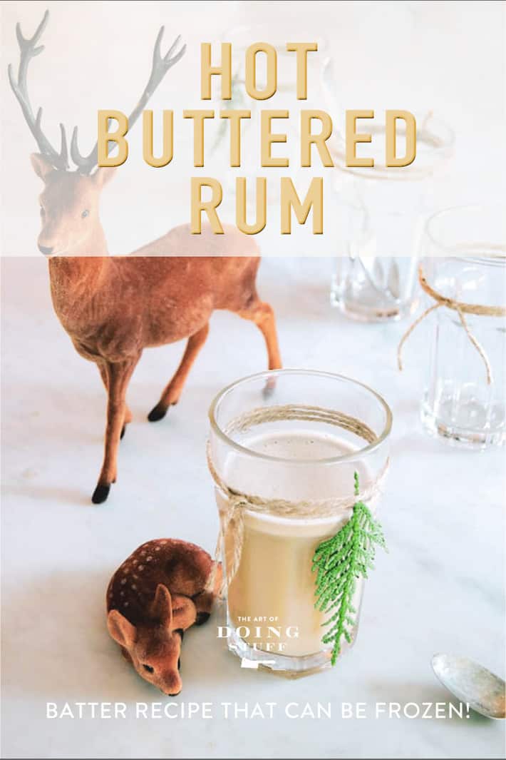 Hot Buttered Rum Recipe. Get Drunk & Fat in Record Time.