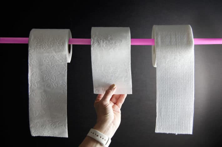 The Best Toilet paper for poor pipes or septic tanks.