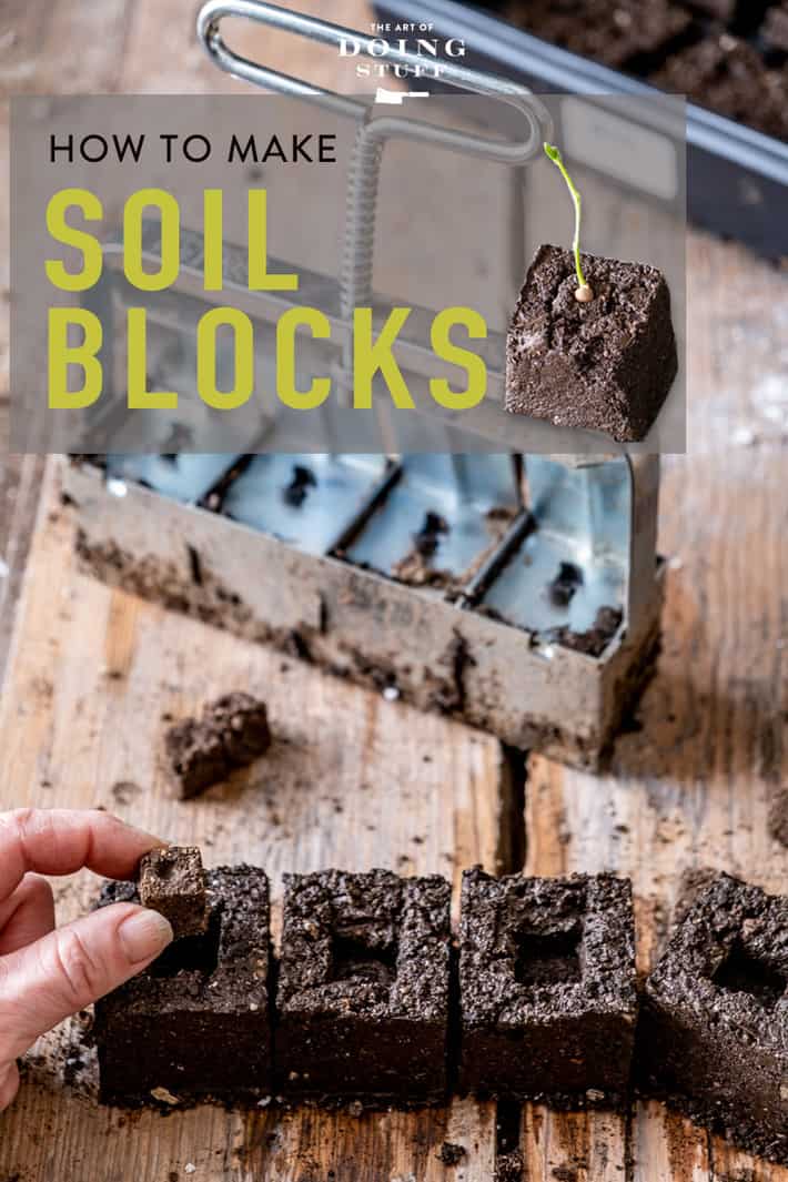 How to Make Soil Blocks for Starting Seeds. No More Pots!
