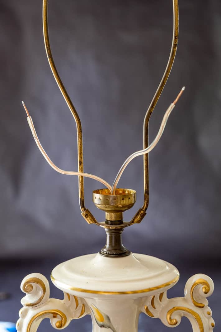 How To Rewire A Lamp The Art Of Doing, How To Rewire An Old Brass Lamp