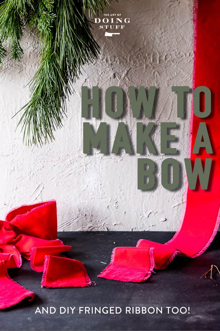 How to Make a Bow!