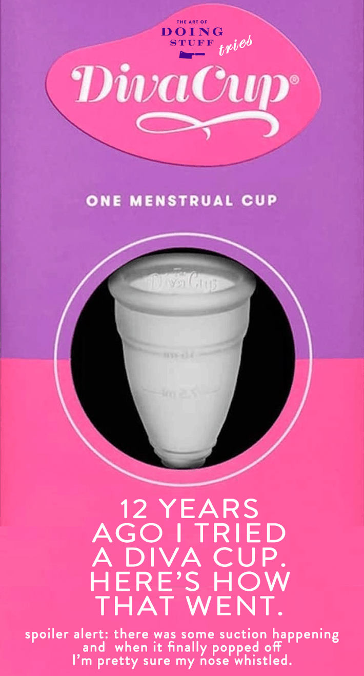 The Diva Cup Review. A Dixie Cup for Your Menstrual Flow.