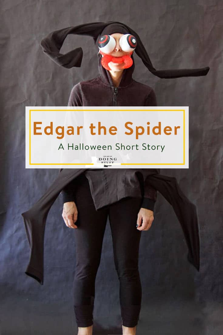 Edgar the Spider. A Halloween story.