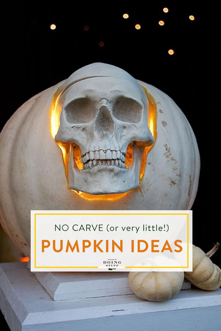 No Carve Pumpkin Ideas.