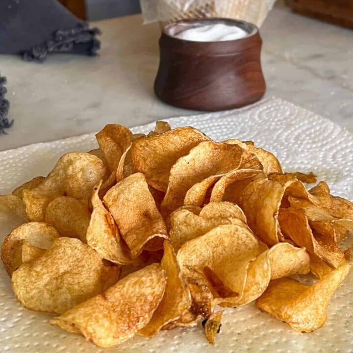 Homemade Potato chips AKA crisps