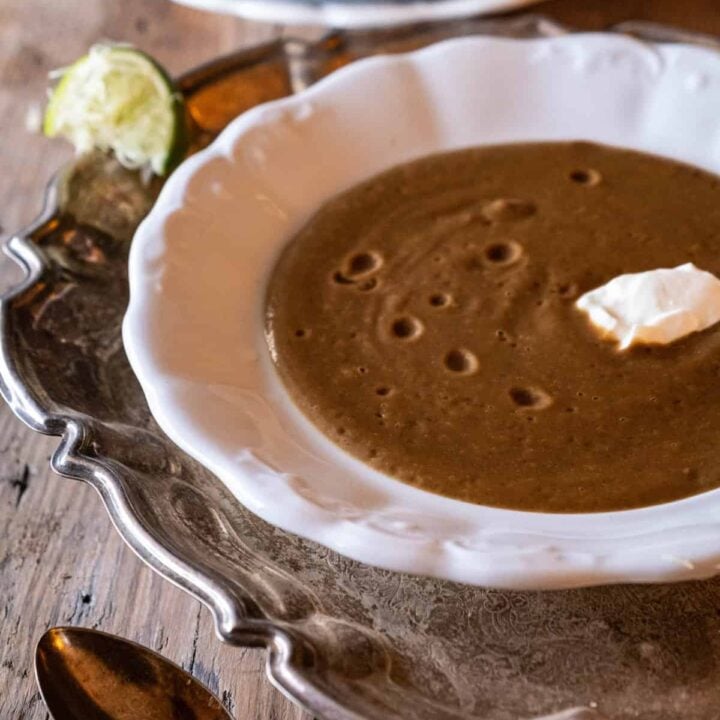 Creamy Black Bean Soup