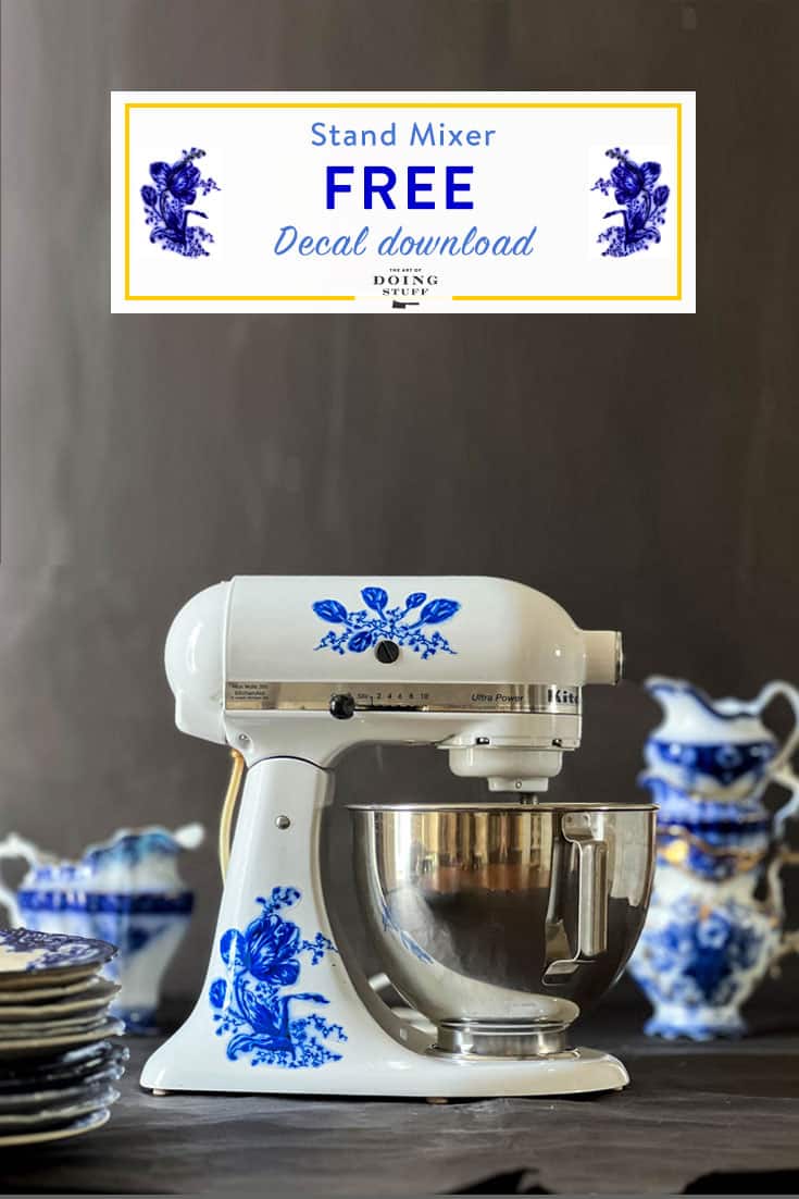 Are You Ready? Your free Stand Mixer Decal is Here.
