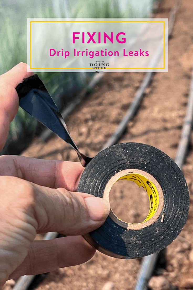How to Fix a Leak in Drip Tape